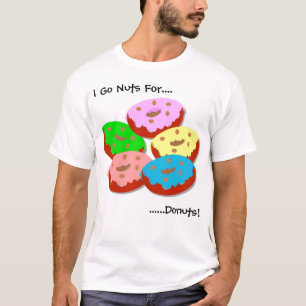 Camiseta Diseño de Donuts