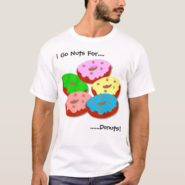 Camiseta Diseño de Donuts (Anverso)
