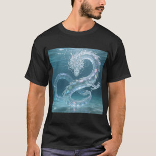 Camiseta Diseño de Dragón de Fantasía Artística de Dragón d