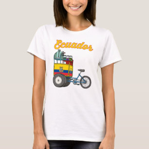 Camiseta Diseño de Ecuador para Ecuatorianos
