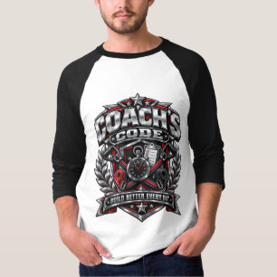 Camiseta Diseño de emblema de logotipo de acondicionamiento