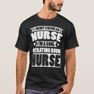 Camiseta Diseño de enfermeras de ropa de oficina