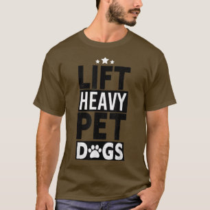 Camiseta Diseño de entrenamiento de gimnasia para perros Ma