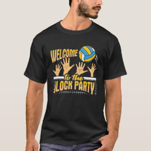 Camiseta Diseño de entrenamiento de voleibol para bloquead
