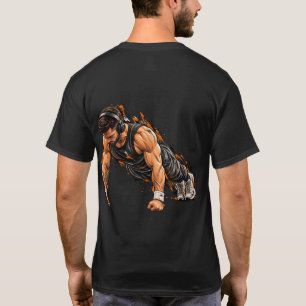 Camiseta Diseño de entrenamiento sigue adelante