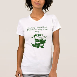 Camiseta Diseño de Escritor de Narrativas Atractivas