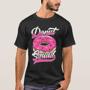 Camiseta Diseño De Escuadrón Donut Para Un Gracioso Diseño 