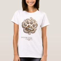 Diseño de eslogan de perro orgulloso PROUD DOG Slo