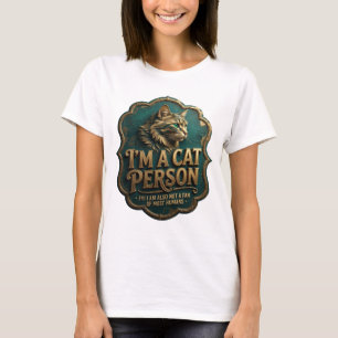 Camiseta Diseño de eslogan Dynamic Gold SOY UNA PERSONA DE 