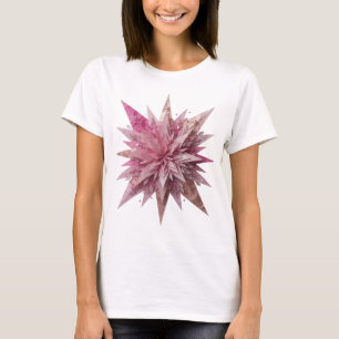 Camiseta Diseño de eslogan ESTRELLA ROSA de Statement Pink