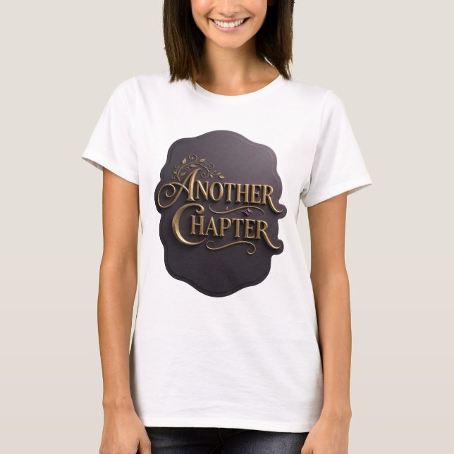 Camiseta Diseño de eslogan FRESH GOLD ANOTHER CHAPTER (Anverso)