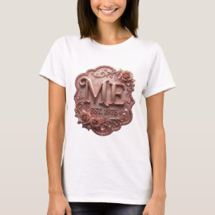 Camiseta Diseño de eslogan Fresh Gold ME EST 1975
