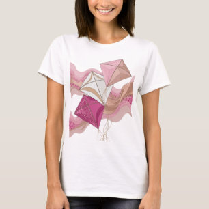Camiseta Diseño de eslogan para hermoso festival de COMETAS