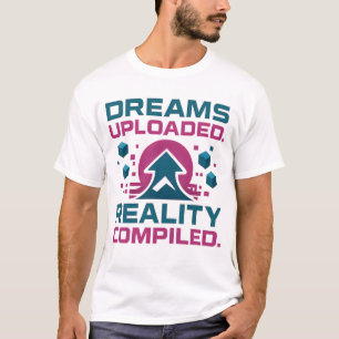 Camiseta Diseño de eslóganes de IA - Compilación de realida