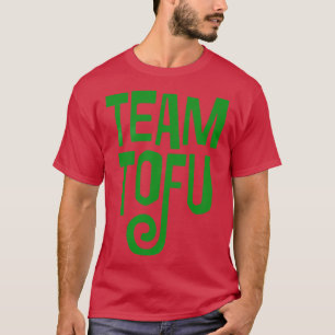 Camiseta Diseño de eslóganes humorísticos en tofu vegan 1