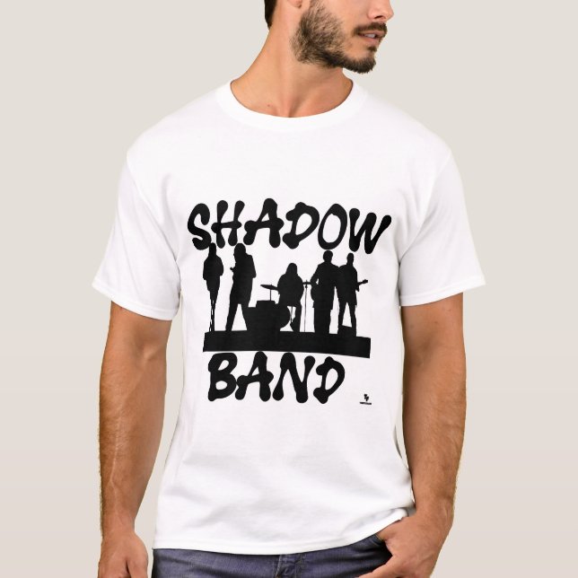 Camiseta Diseño de eslóganes musicales divertidos de banda  (Anverso)