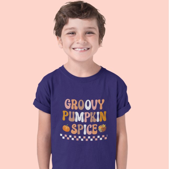 Camiseta Diseño de especias de calabaza en otoño-otoño-Groo (Subido por el creador)