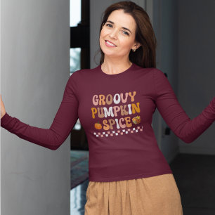 Camiseta Diseño de especias de calabaza en otoño-otoño-Groo