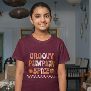 Camiseta Diseño de especias de calabaza en otoño-otoño-Groo