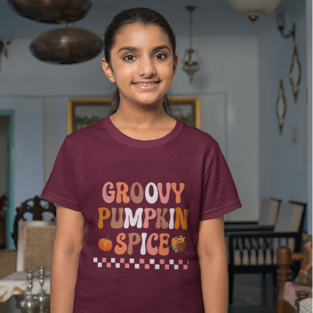 Camiseta Diseño de especias de calabaza en otoño-otoño-Groo (Subido por el creador)