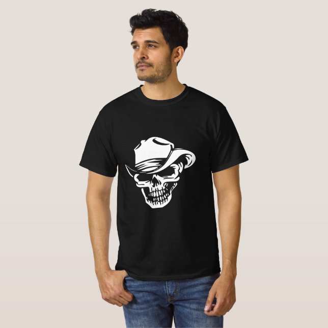Camiseta Diseño de esqueleto (Anverso completo)