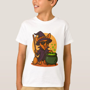 Camiseta Diseño de esquema de cachorro para niños, ropa par