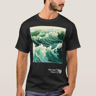 Camiseta Diseño de esta obra gráfica acalorada y Minimalist