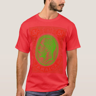 Camiseta Diseño de estampado de Jamaica vintage