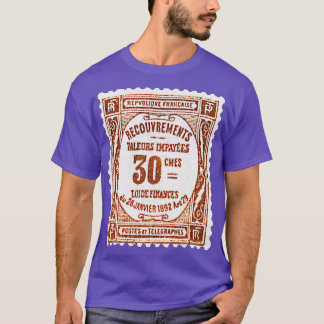 Camiseta Diseño de estampado de rehenes en Francia