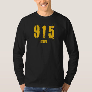 Camiseta Diseño de esténcil para tos de EPTX El Paso TX