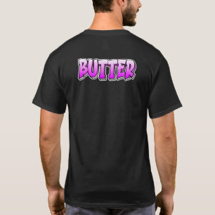 Camiseta Diseño de estilo de graffiti de mantequilla 2