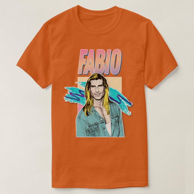 Camiseta Diseño de estilo Fabio Aesthetic 90s (Diseño del anverso)