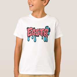 Camiseta Diseño de estilo graffiti con texto de goteo de Pa