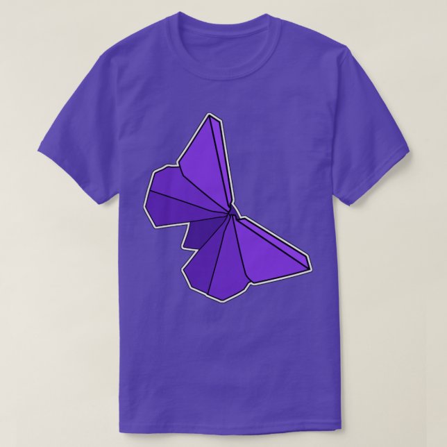 Camiseta Diseño de estilo Pegatina de mariposa de mariposa  (Diseño del anverso)