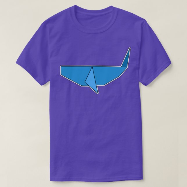 Camiseta Diseño de estilo Pegatina de origen de ballena (Diseño del anverso)