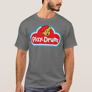 Camiseta Diseño de estilo Play Drum