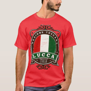 Camiseta Diseño de estilo retro de Lucca Italia