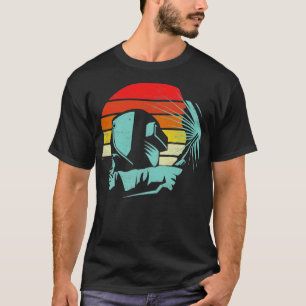 Camiseta Diseño de estilo retro de soldadura