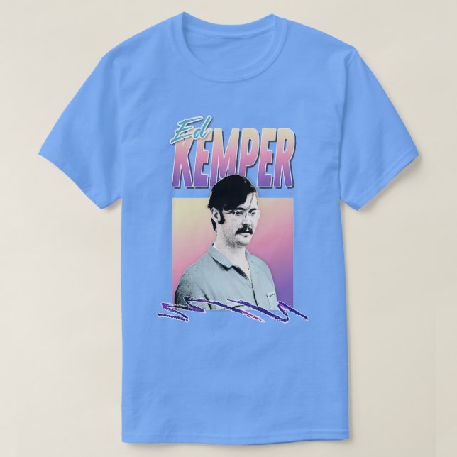 Camiseta Diseño de estilo retro estético Ed Kemper (Diseño del anverso)