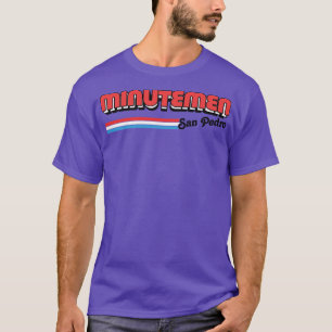 Camiseta Diseño de estilo retro Minutemen San Pedro
