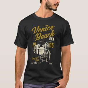 Camiseta Diseño de estilo retro vintage de Venice Beach Cal