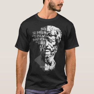 Camiseta Diseño De Estoicismo Seneca Para Mujeres Estúicas