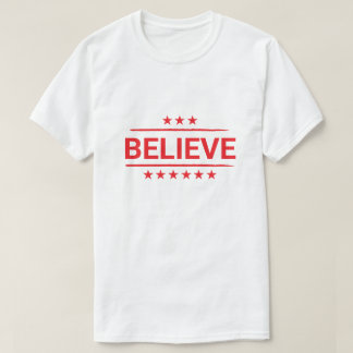 Camiseta Diseño de Estrellas Patrióticas en Negrita