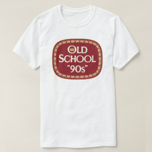 Camiseta Diseño de etiqueta de licor de malta Old School 90