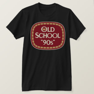 Camiseta Diseño de etiqueta de licor de malta Old School 90