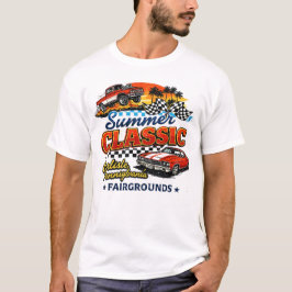 Camiseta Diseño de exhibición de Muscle Car Clásico de Vera