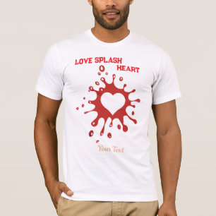Camiseta Diseño de expresión de amor creativo – Arte de sal