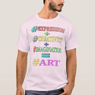 Camiseta Diseño de expresiones personalizadas "ART EQUATION