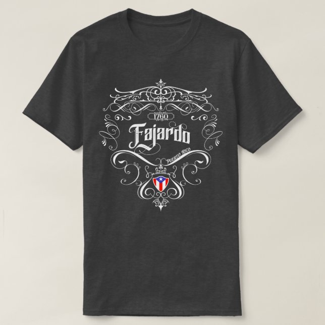 Camiseta Diseño de Fajardo Vintage (Diseño del anverso)