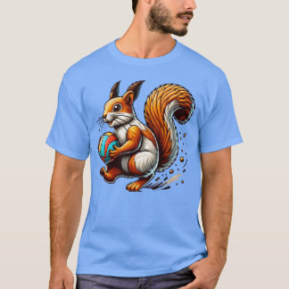 Camiseta Diseño de familia amante de animales de ardilla de